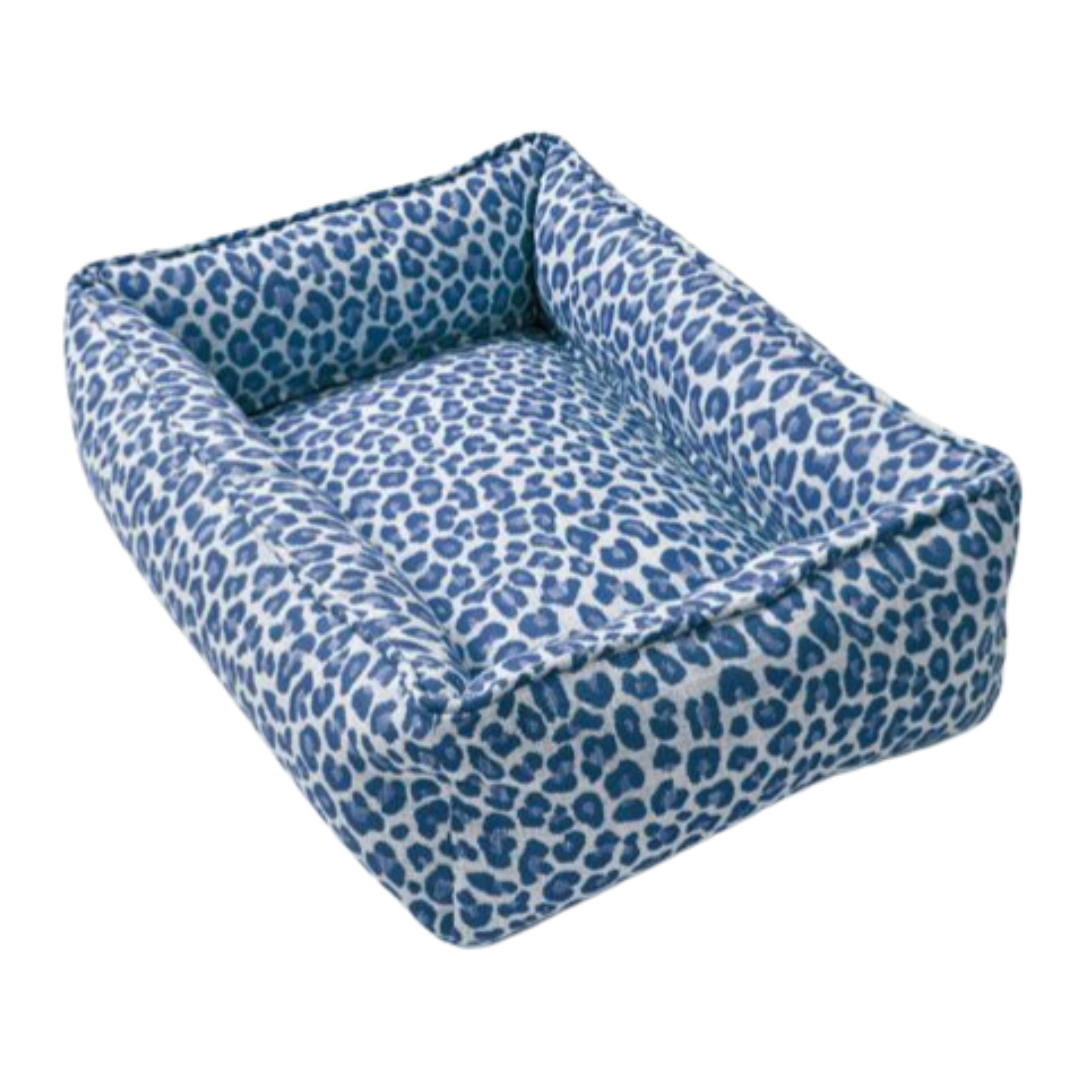 Backyard Bengal (Cobalt) Dog Bed